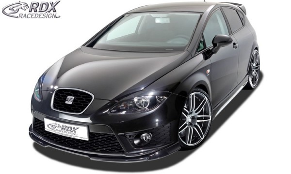 RDX Frontspoiler VARIO-X für SEAT Leon 1P Facelift 2009+ FR & Cupra Frontlippe Front Ansatz Vorne Sp