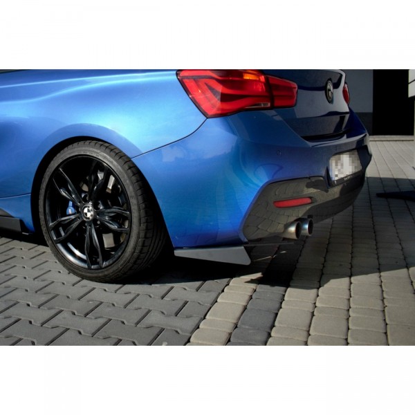 Heck Ansatz Flaps Diffusor für BMW 1er F20/F21 M-Power FACELIFT