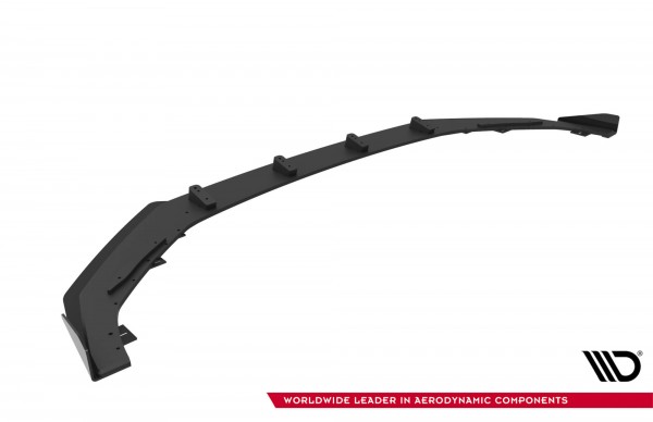 Street Pro Front Ansatz für +Flaps für + Flaps Audi A5 F5 Facelift schwarz Hochglanz