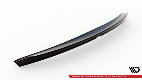 Spoiler CAP für 3D Mercedes-Benz CLA C117 Facelift schwarz Hochglanz