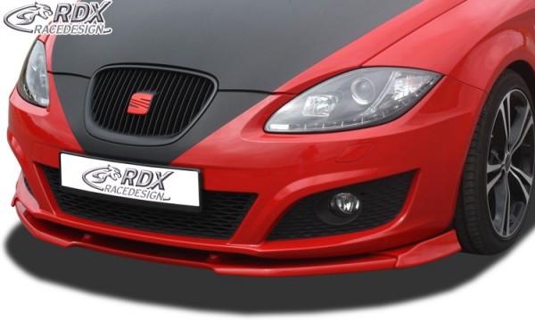 RDX Frontspoiler VARIO-X für SEAT Leon 1P Facelift 2009+ (nicht FR, Cupra) Frontlippe Front Ansatz V