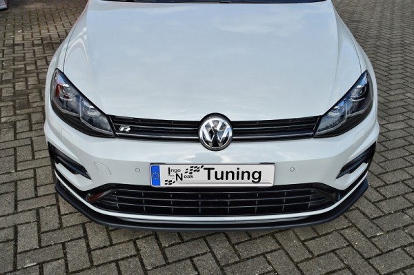 Cup Frontspoilerlippe aus ABS hochglanz schwarz VW Golf 7 R-Line, Typ AU Facelift ab Bj.: 2017- Für