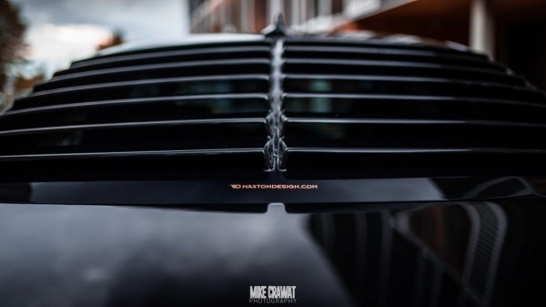 Heckscheiben Jalousie Spoiler schwarz Hochglanz für BMW M3 E92