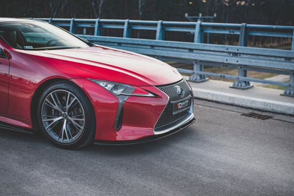 Front Ansatz V.2 für Lexus LC 500 schwarz Hochglanz