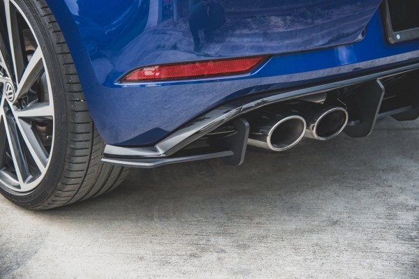 Robuste Racing Heck Ansatz Flaps Diffusor für VW Golf 7 R Facelift