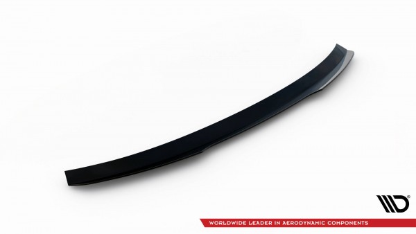 Spoiler CAP für Toyota Yaris Mk3 Facelift schwarz Hochglanz