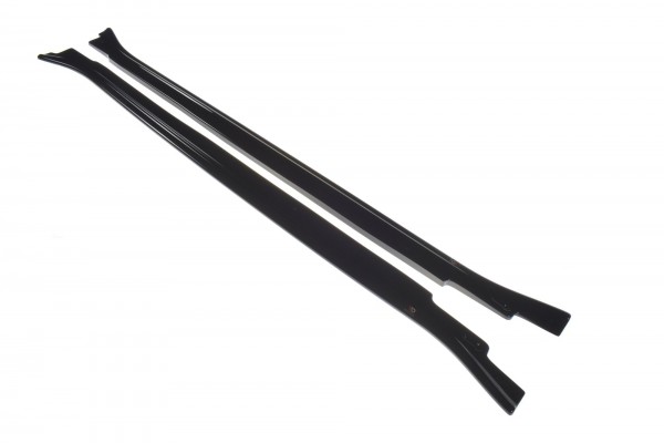 Seitenschweller Ansatz für BMW X5 E70 Facelift M Paket Carbon Look