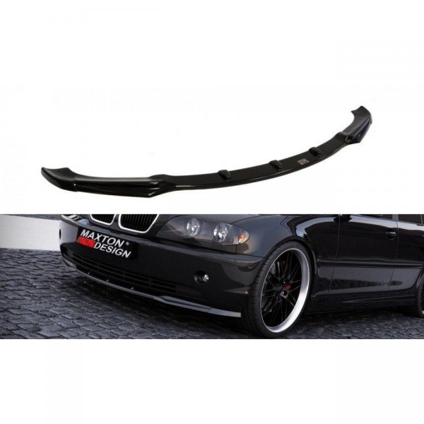 Front Ansatz für BMW 3er E46 LIMOUSINE Facelift schwarz Hochglanz