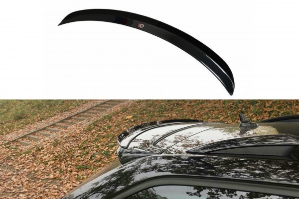 Spoiler CAP für Skoda Octavia RS Mk3 / Mk3 FL Combi schwarz Hochglanz