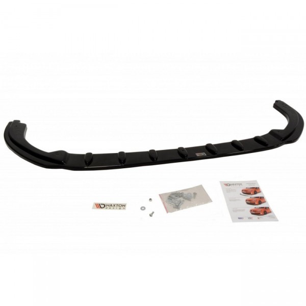 Frontansatz für Peugeot RCZ v1 schwarz Hochglanz