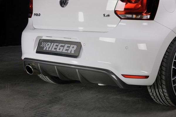 Rieger Heckeinsatz VW Polo 6 GTI (6R) 5-tür.