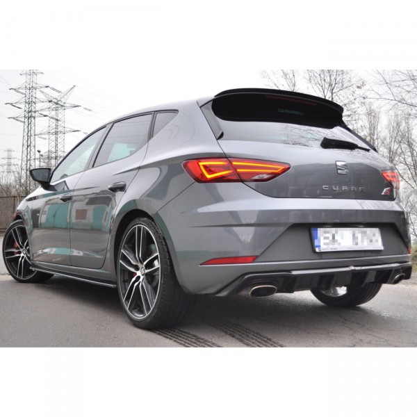 Offers Seat Leon MK3 Cupra ST Facelift schwarz Hochglanz Diffusor