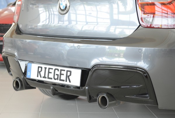 Rieger Heckeinsatz BMW 1er F21 (1K2) Lim. / 2-tür.
