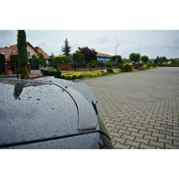 Spoiler CAP für BMW 3er E92 M Paket schwarz Hochglanz