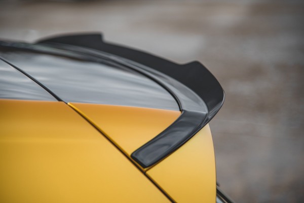 Spoiler CAP V.2 für VW Golf 8 schwarz Hochglanz