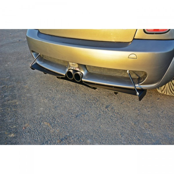 Diffusor Heck Ansatz für Heckschürze für MINI R53 COOPER S JCW