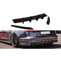 Heckschürze für & Heck Ansatz Flaps Diffusor für Audi S6 C7 FL Heckschürze für & Heck Ansatz Flaps Diffusor für Audi S6 C7 FL