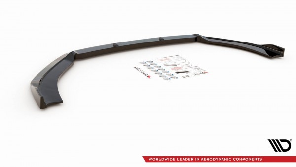Front Ansatz V.3 für Audi RS3 8V FL Sportback schwarz Hochglanz