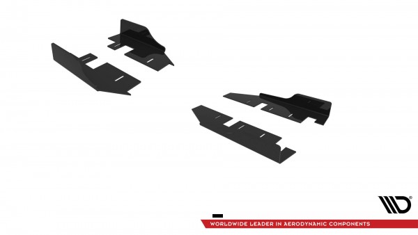 Side Flaps für Hyundai Veloster N Mk2 schwarz Hochglanz