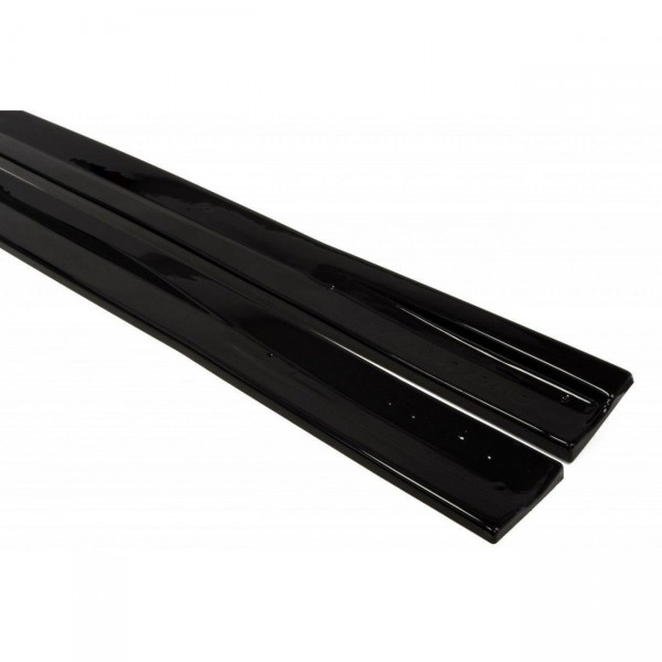 Seitenschweller Ansatz für OPEL ASTRA H (FOR OPC / VXR) schwarz Hochglanz