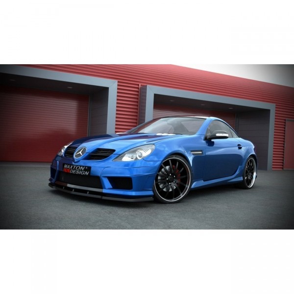 Frontstoßstange + Front Ansatz passend für passend für MERCEDES SLK R171 (SLK R172 AMG LOOK)