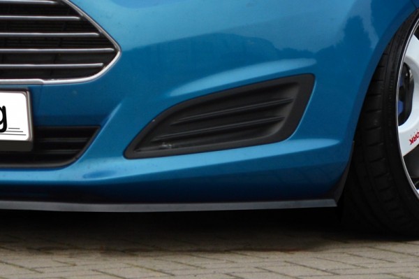 CUP Frontspoilerlippe aus ABS hochglanz schwarz Ford Fiesta Typ: JA8 ab Bj.: 09/2012 Für alle Ausfüh