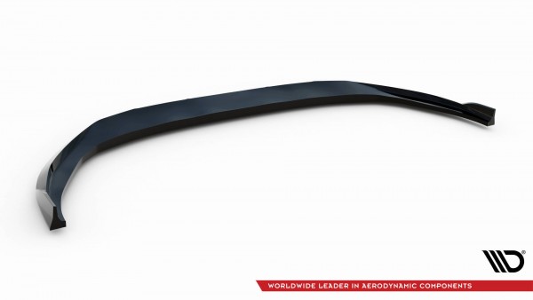 Front Ansatz V.3 für Audi A3 S-Line Limousine / S3 Limousine 8Y Facelift schwarz Hochglanz
