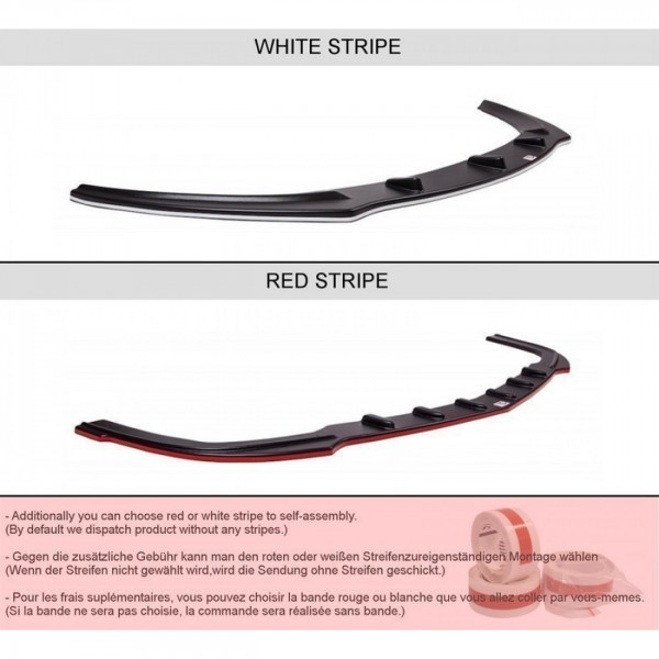 Diffusor Heck Ansatz passend für ALFA ROMEO 159 im DTM LOOK schwarz Hochglanz