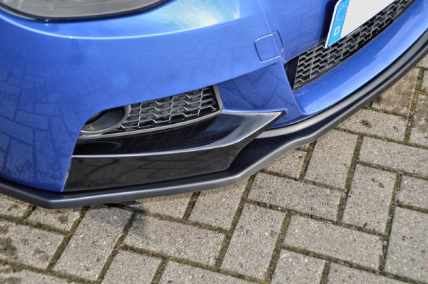 CUP Frontspoilerlippe aus ABS gefertigt hochglanz schwarz BMW 1er F20/F21, M- Paket Bj.: 2011-2015