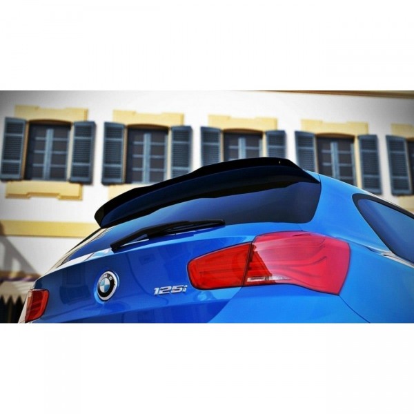 Spoiler CAP V.1 für BMW 1er M-Paket / M140i / Standard F20 schwarz Hochglanz