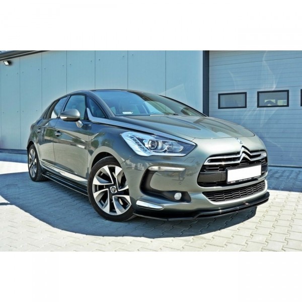 Front Ansatz passend für v.3 CITROEN DS5 FACELIFT schwarz Hochglanz