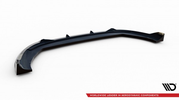 Front Ansatz für Seat Arona FR Mk1 Facelift schwarz Hochglanz