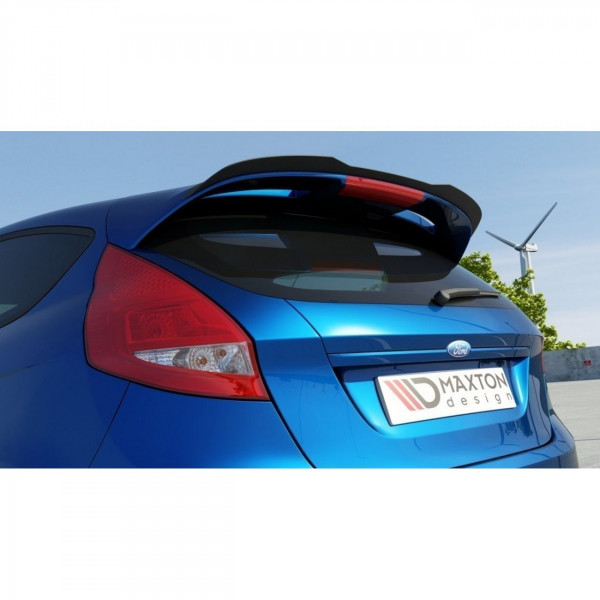 Spoiler CAP für Ford Fiesta ST-Line Mk7 schwarz Hochglanz