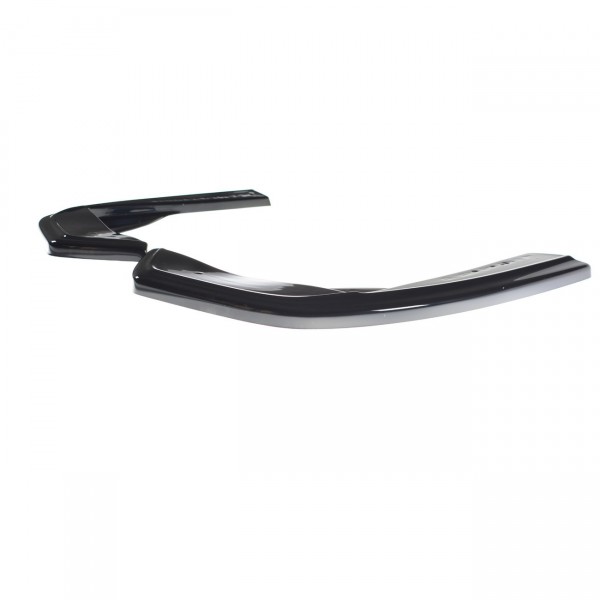 Heck Ansatz Flaps Diffusor für Mercedes-AMG C 43 Limousine W205 Facelift schwarz Hochglanz