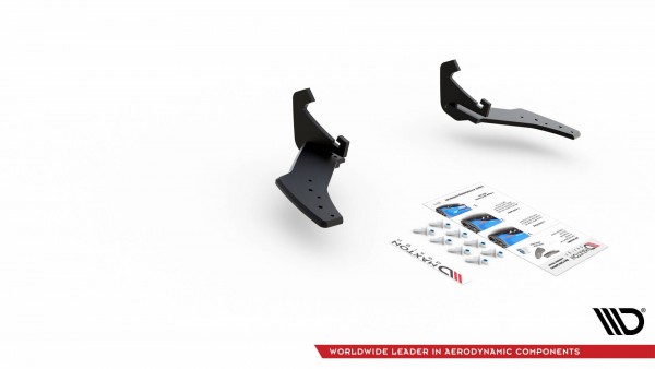 Robuste Racing Heck Ansatz Flaps Diffusor für VW Golf 7 R Facelift