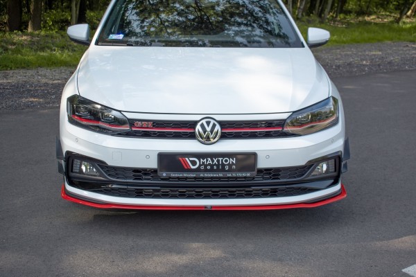 Front Ansatz V.2 für VW POLO MK6 GTI Carbon Look