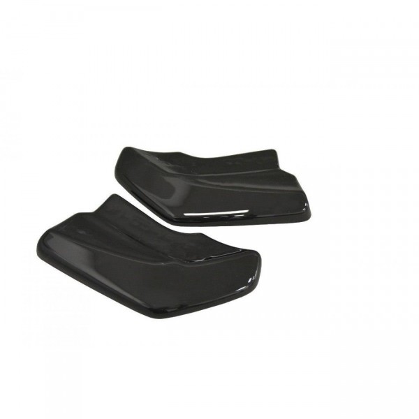 Heck Ansatz Flaps Diffusor für Audi Q2 Mk.1 schwarz Hochglanz