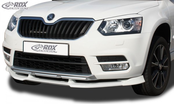 RDX Frontspoiler VARIO-X für SKODA Yeti 2014+ Frontlippe Front Ansatz Vorne Spoilerlippe