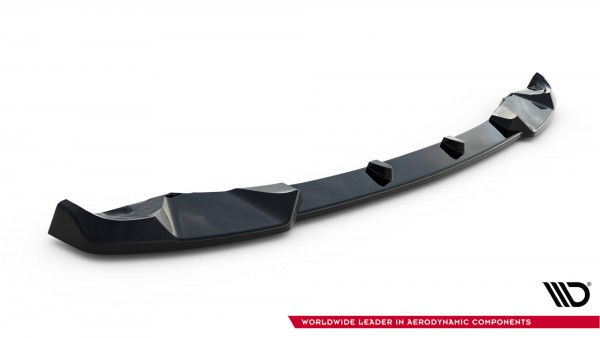 Front Ansatz für Toyota IQ schwarz Hochglanz