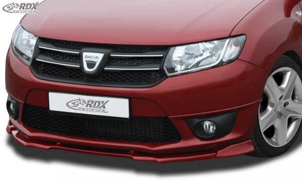 RDX Frontspoiler VARIO-X für DACIA Sandero 2 / Logan 2 (incl. MCV) Frontlippe Front Ansatz Vorne Spo