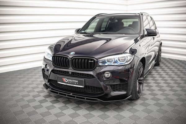 Front Ansatz V.2 für BMW X5 M F85 / X6 M F86 schwarz Hochglanz