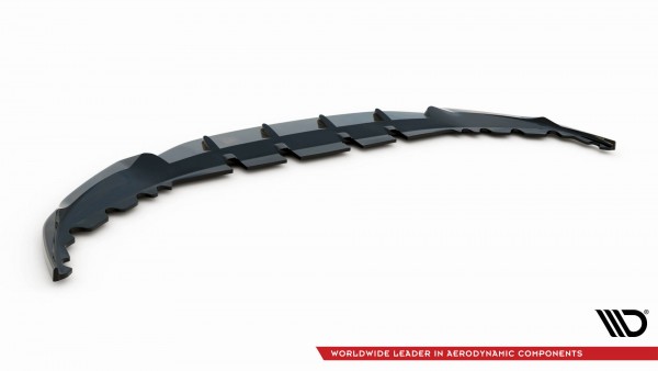 Front Ansatz V.1 für BMW 7 G11 Facelift schwarz Hochglanz