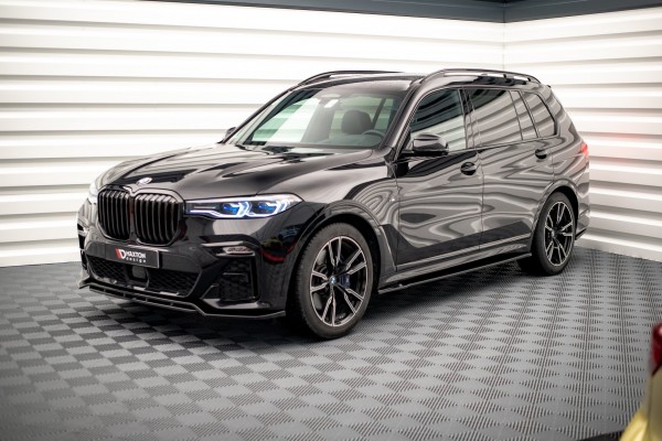 Seitenschweller Ansatz für BMW X7 M G07 schwarz Hochglanz