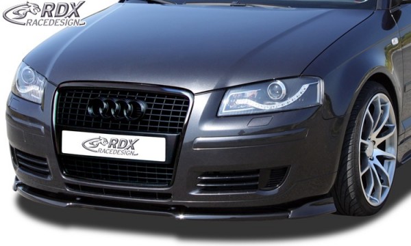 RDX Frontspoiler VARIO-X für AUDI A3 8P 2005-2008 (3türig + Sportback) Frontlippe Front Ansatz Vorne
