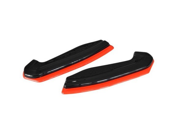 Heck Ansatz Flaps Diffusor V.2 für Subaru BRZ schwarz Hochglanz