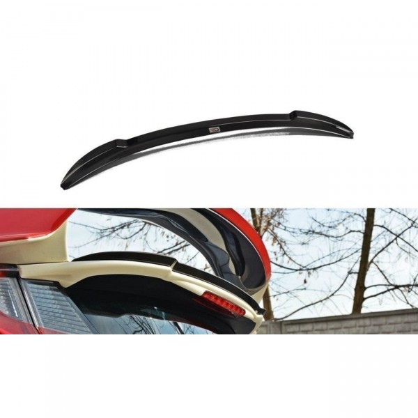 Spoiler CAP für n.2 HONDA CIVIC IX TYPE R schwarz Hochglanz