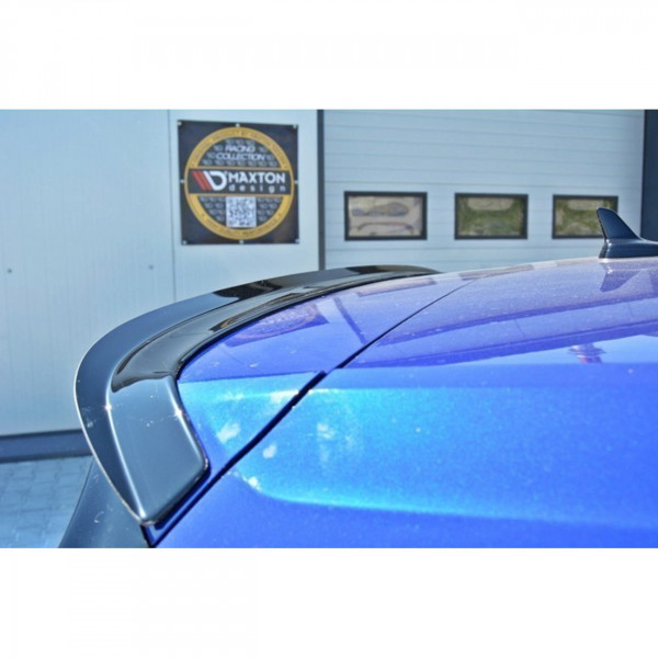 Spoiler CAP V.1 für Volkswagen Golf 7 R / R-Line / GTI schwarz Hochglanz