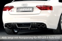 Rieger Heckschürzenansatz Audi A5 (B8/B81) Sportback Rieger Heckschürzenansatz Audi A5 (B8/B81) Sportback