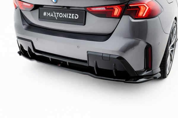 Hinten Splitter für BMW 1er M-Paket F70 schwarz Hochglanz
