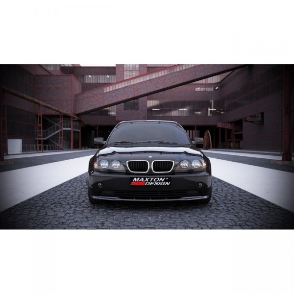 Front Ansatz passend für BMW 3er E46 LIMOUSINE Facelift schwarz Hochglanz